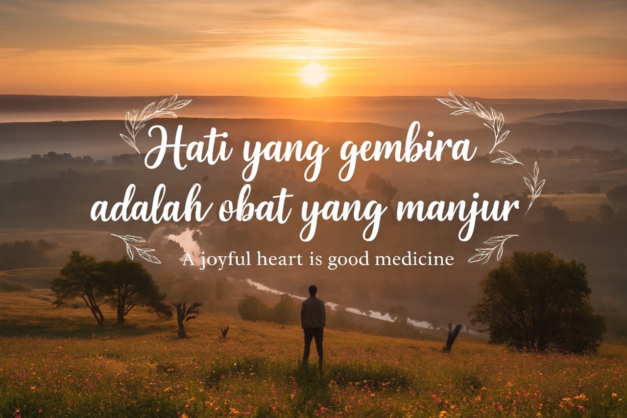 Hati Gembira, Obat Kehidupan