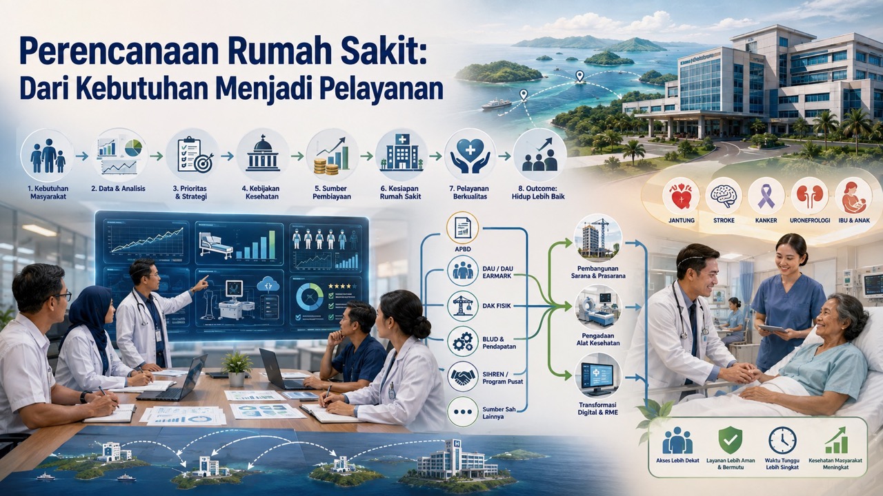 Perencanaan Rumah Sakit:  Dari Kebutuhan Menjadi Pelayanan